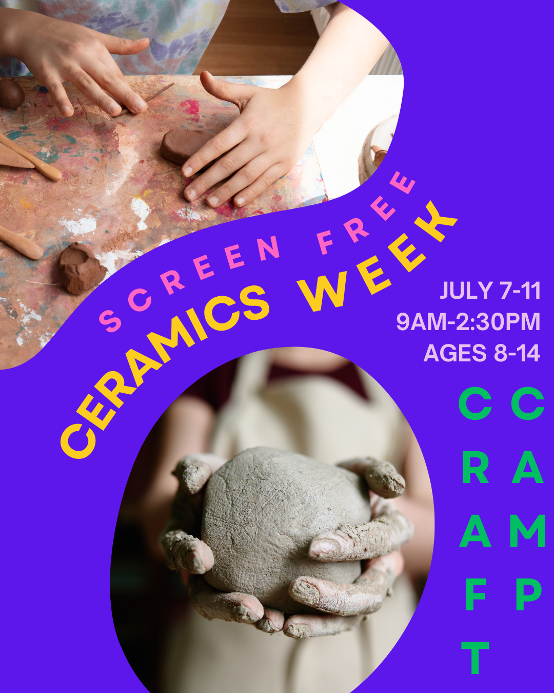 Summer Camp Week 04 - Ceramics with Sadie