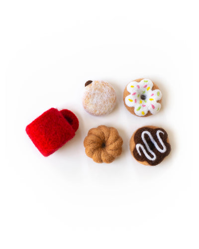 MAY 31st IN-PERSON - Intro to Needle Felting: Coffee & Doughnuts with Hollie Garcia