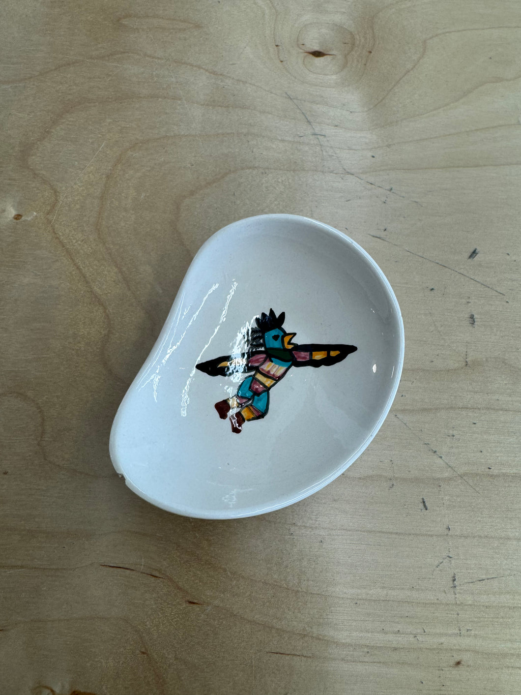 Vintage 1970's David Snooks Kachina Dish