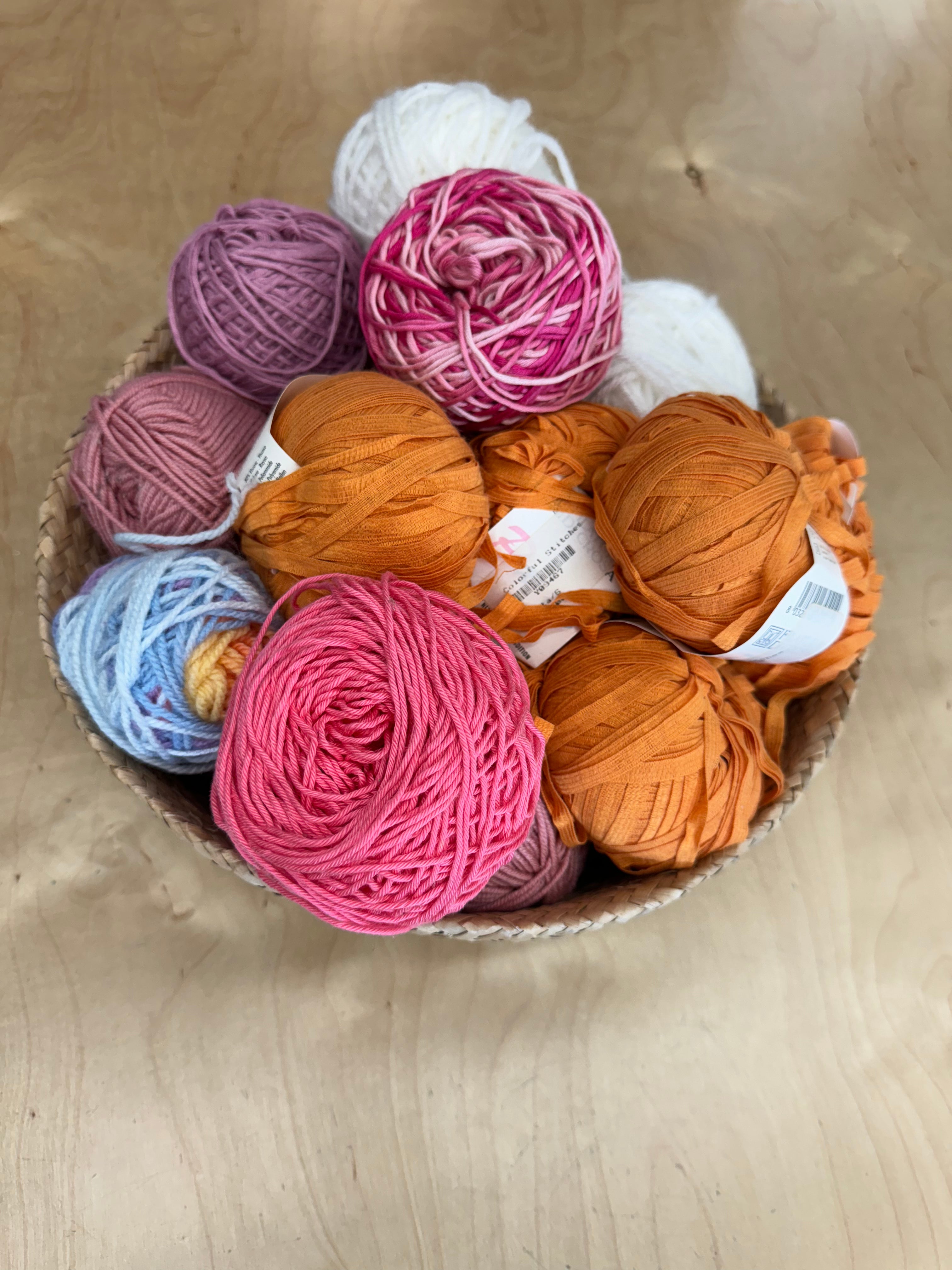 Yarn Basket Sale