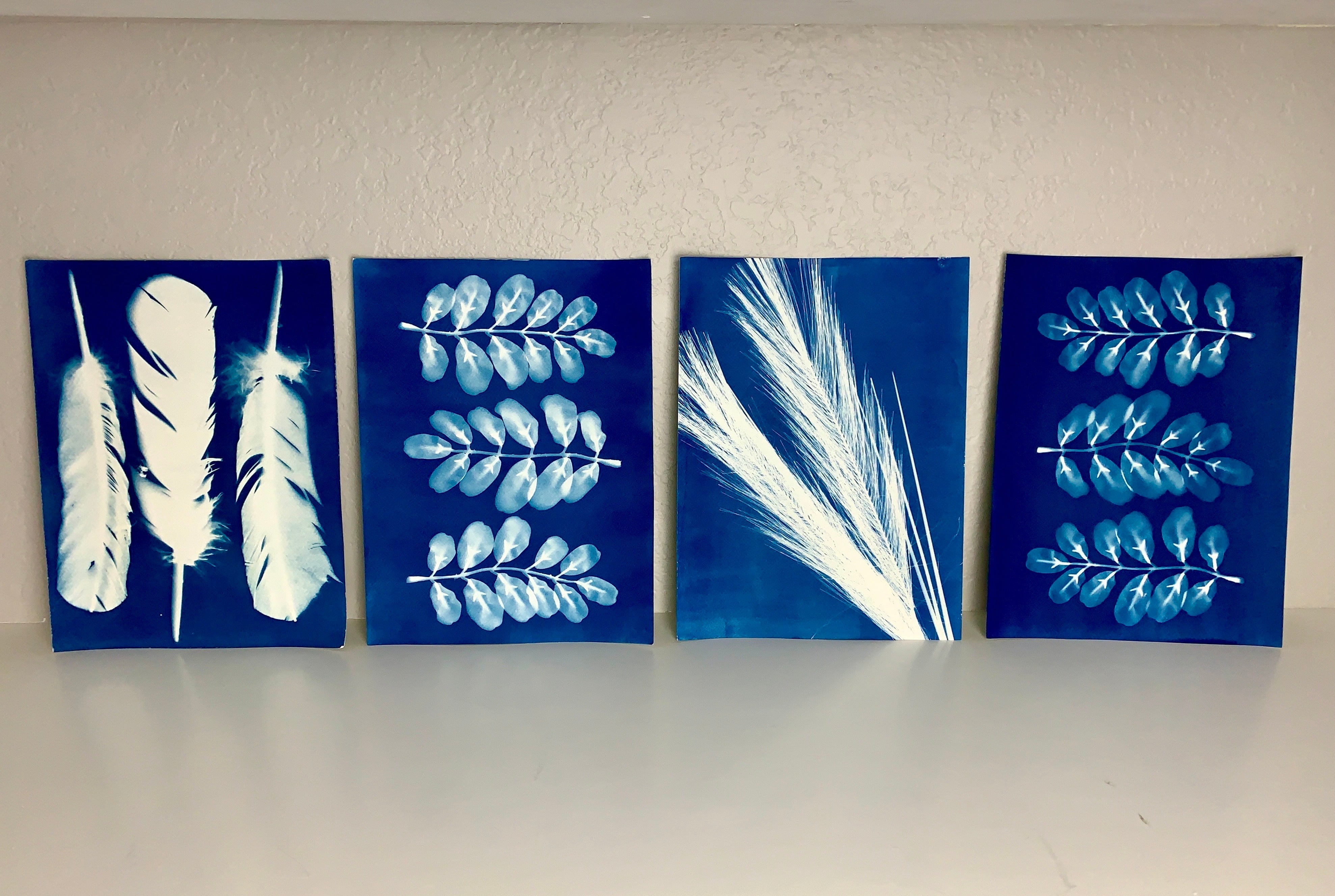 OCT 8th IN-PERSON - Sun Printing (Cyanotype) with Thunder Textile