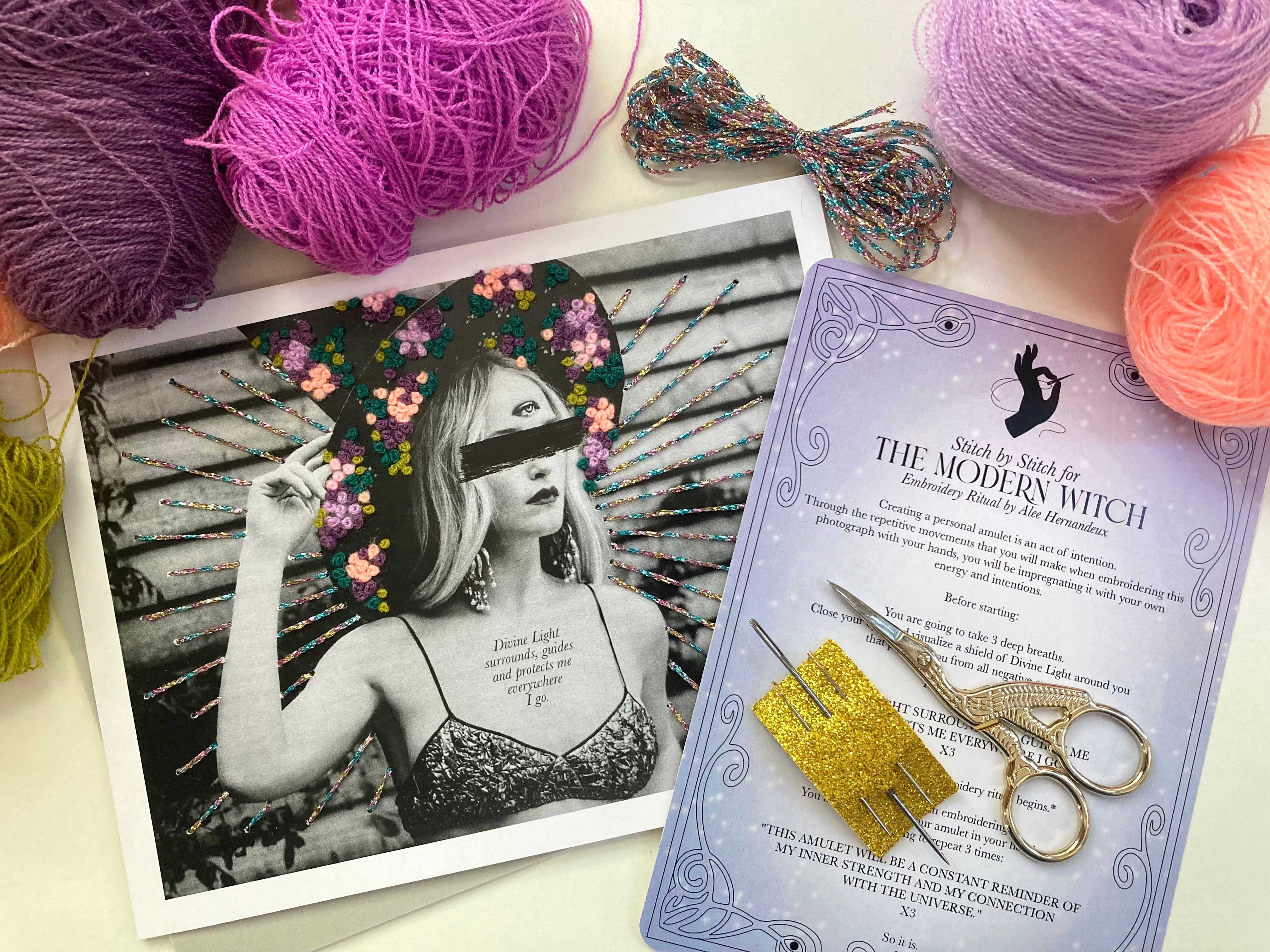 OCT 26 IN-PERSON - Stitch by Stitch for the Modern Witch by Alee Hernandeux