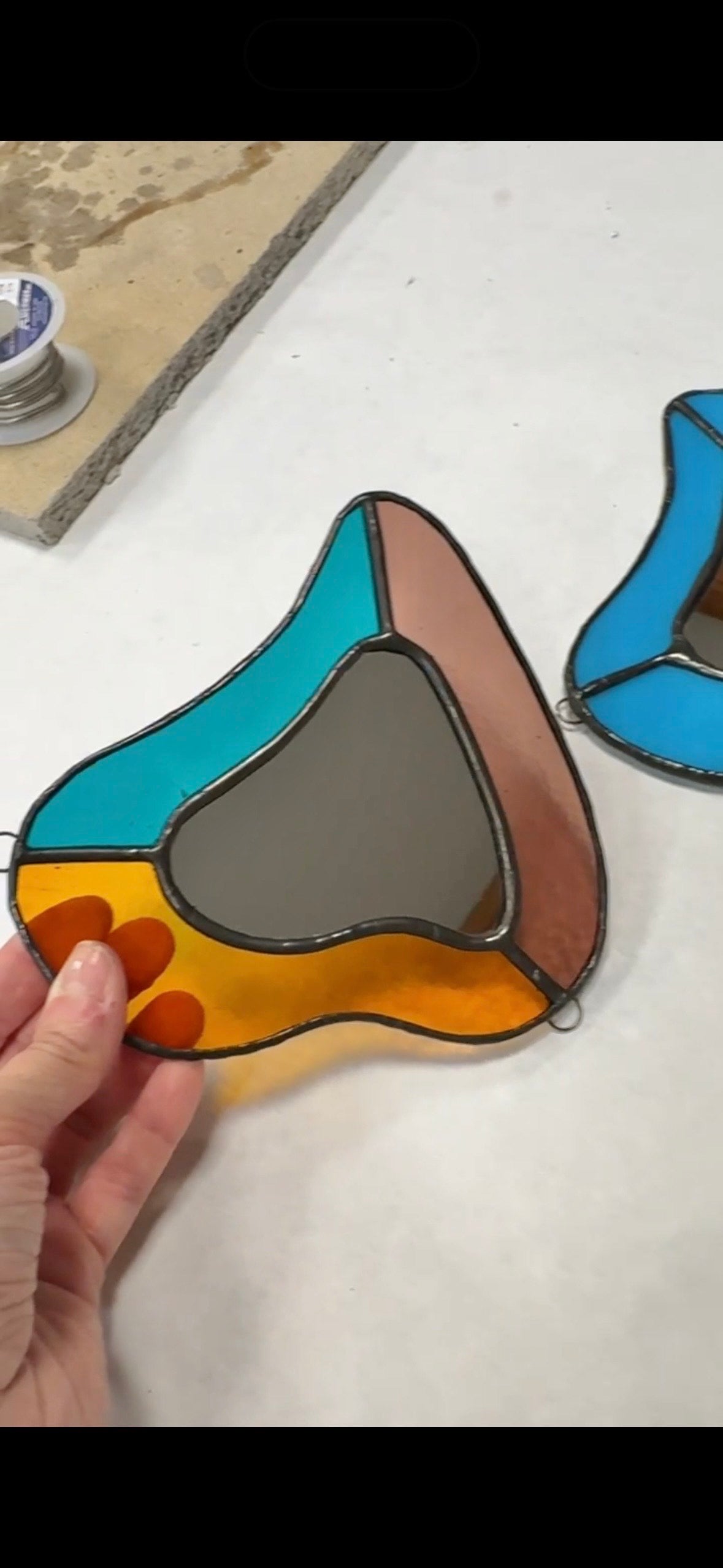 OCT 25th Stained Glass Mirror Class with Rachel Burnstein