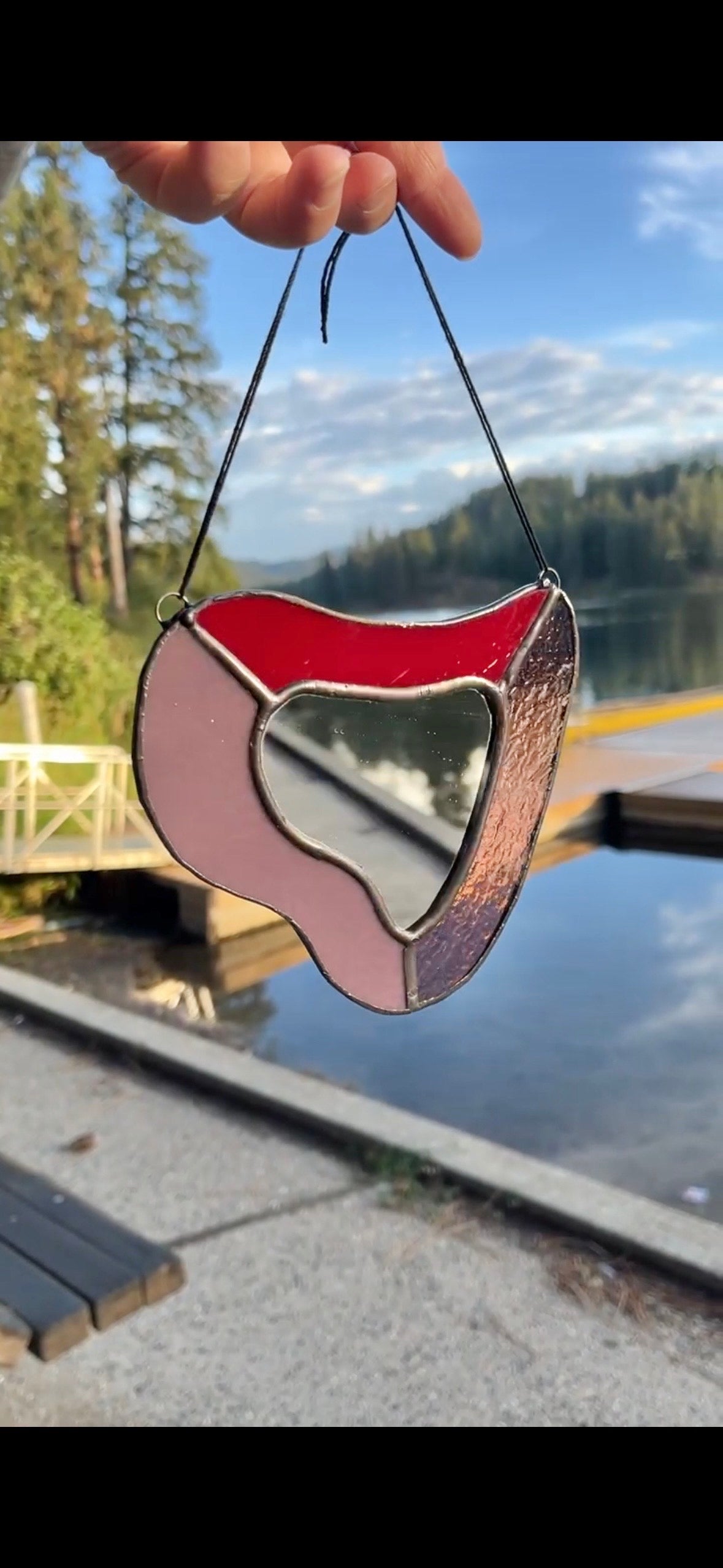 OCT 25th Stained Glass Mirror Class with Rachel Burnstein