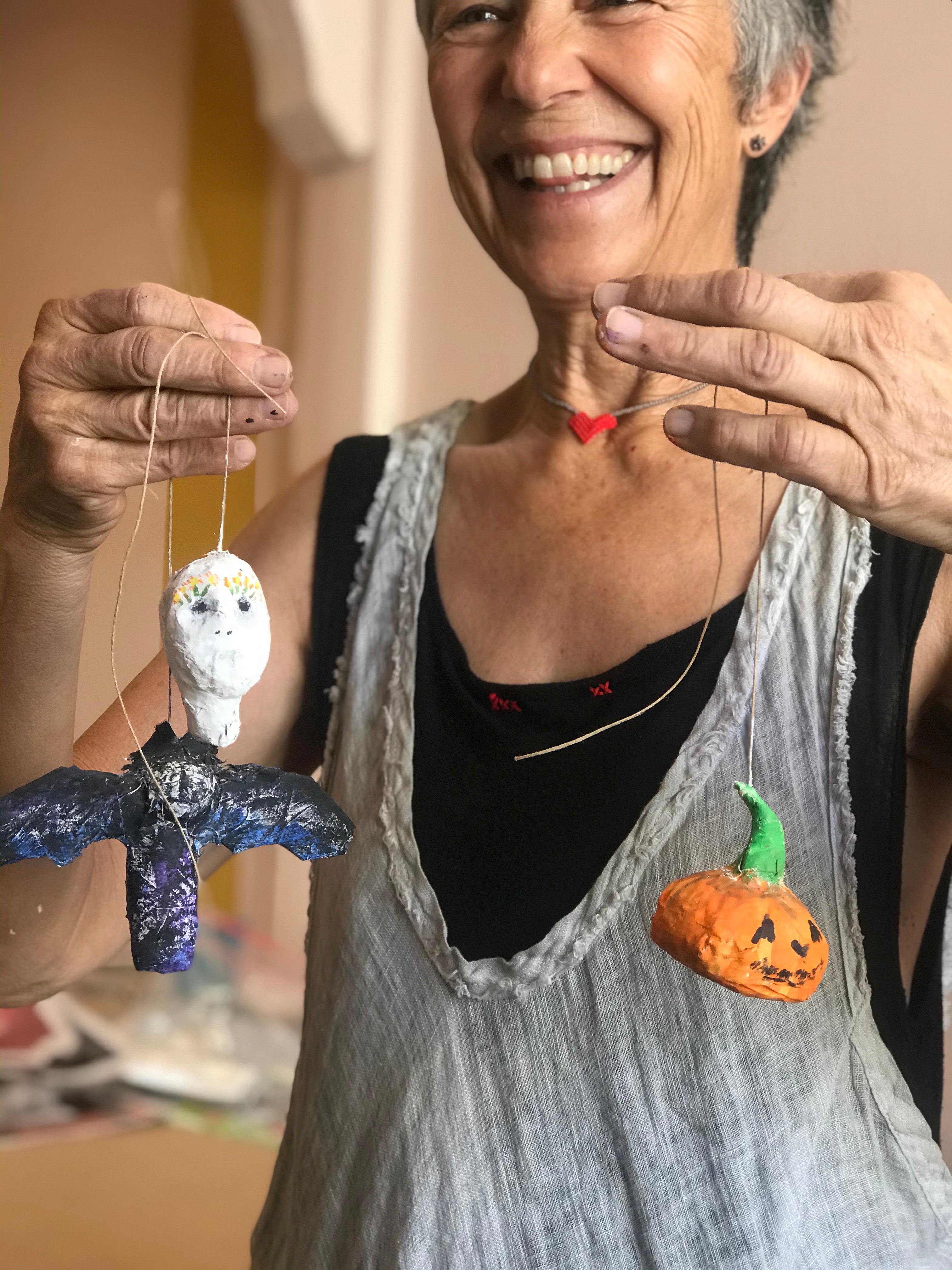 OCT 22nd IN-PERSON - Halloween Paper Mache Decorations with Kim Baise
