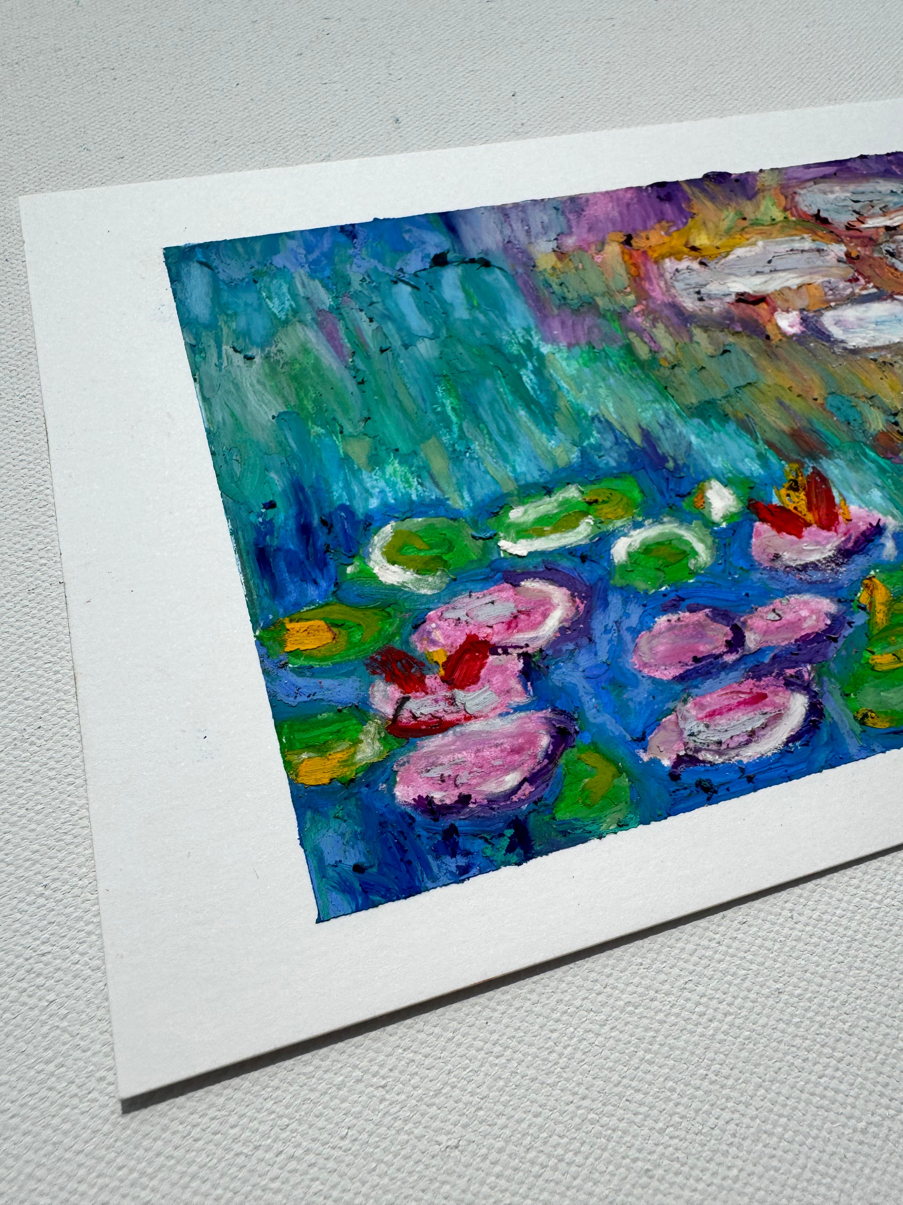 APR 20th IN-PERSON -  Claude Monet Inspired Oil Pastel Painting with Kirsten Israel