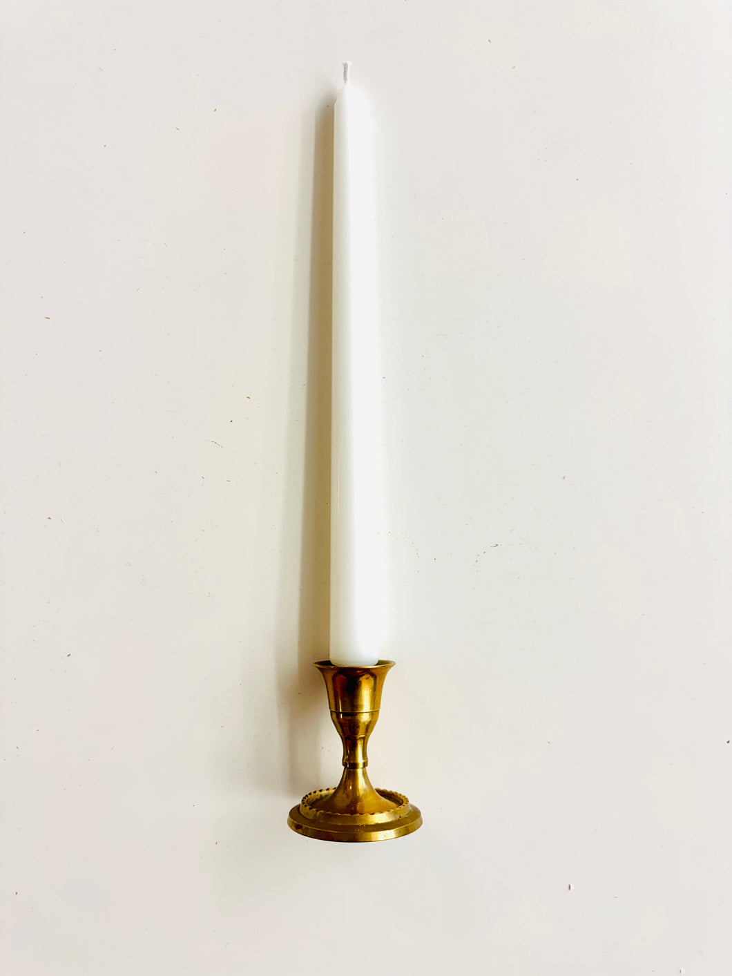 Vintage Brass Candle Holder