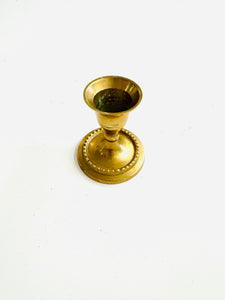 Vintage Brass Candle Holder