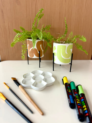 May 10th IN-PERSON - Painted Pots & Plants Workshop (CHOOSE TIME SLOT)