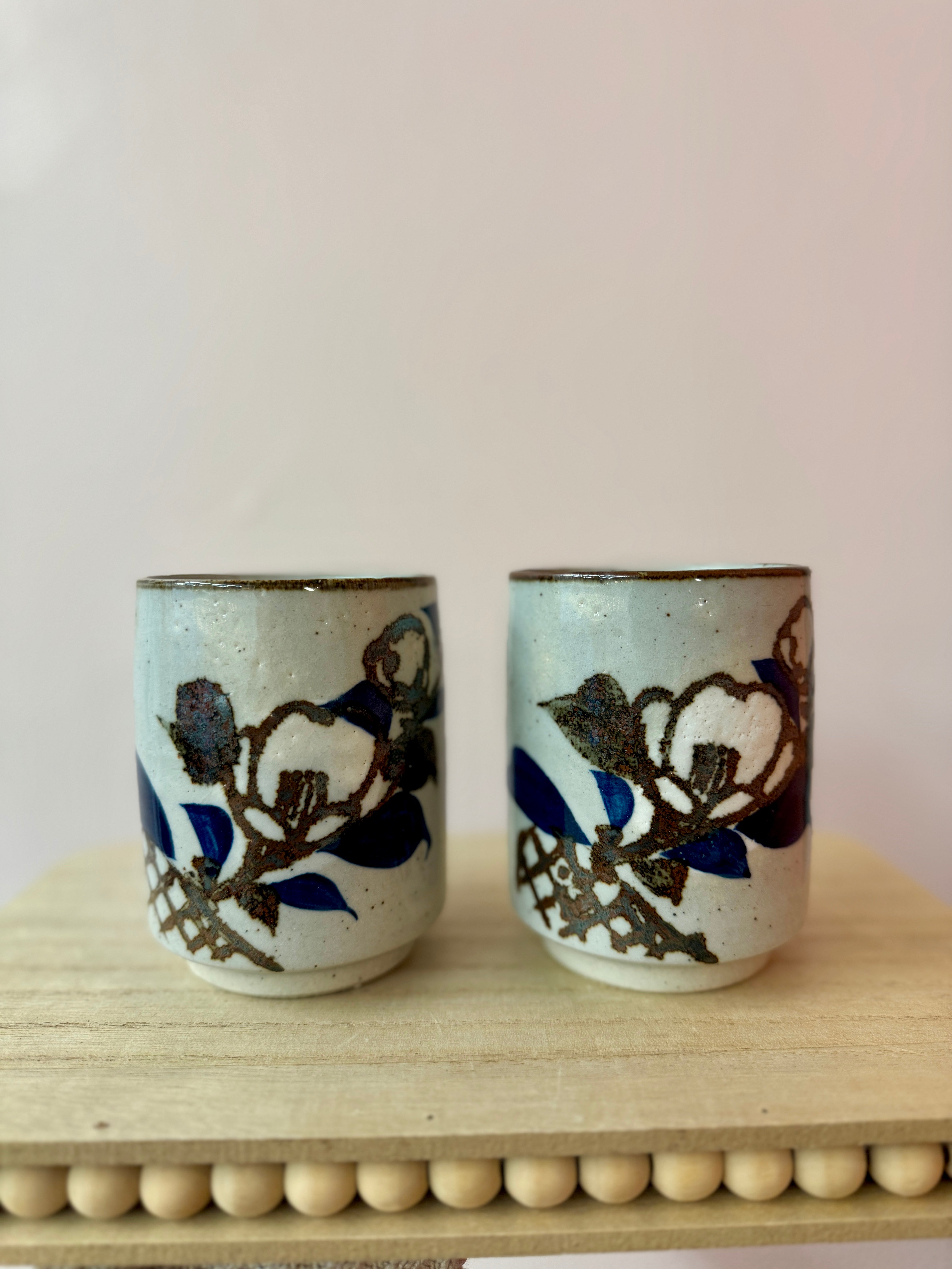 Set of 4 Vintage Otagiri Mugs