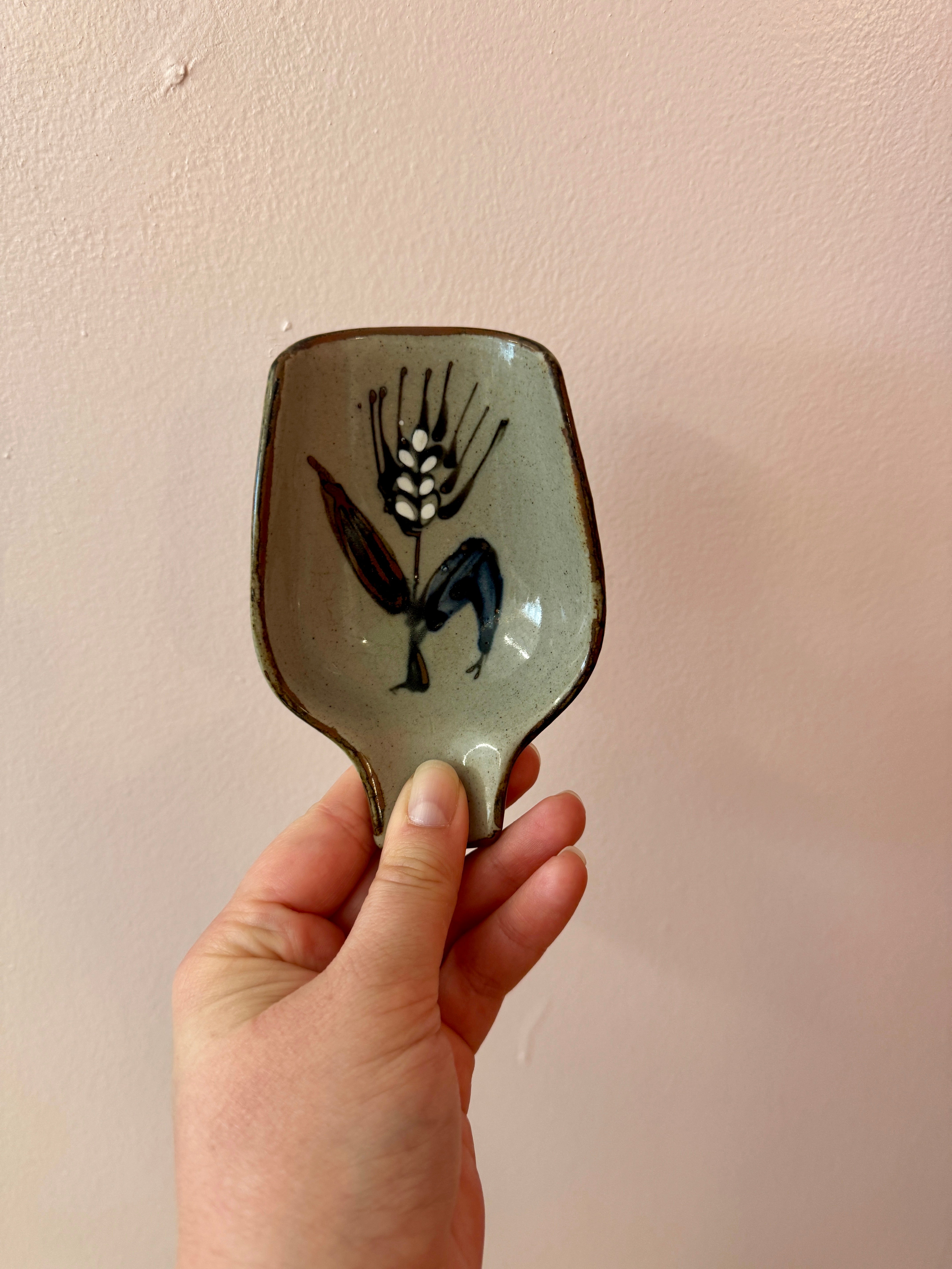 Vintage Otagiri Wheat Spoon Rest