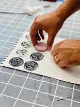 Load image into Gallery viewer, OCT 20th IN-PERSON - Block Printing with Thunder Textile