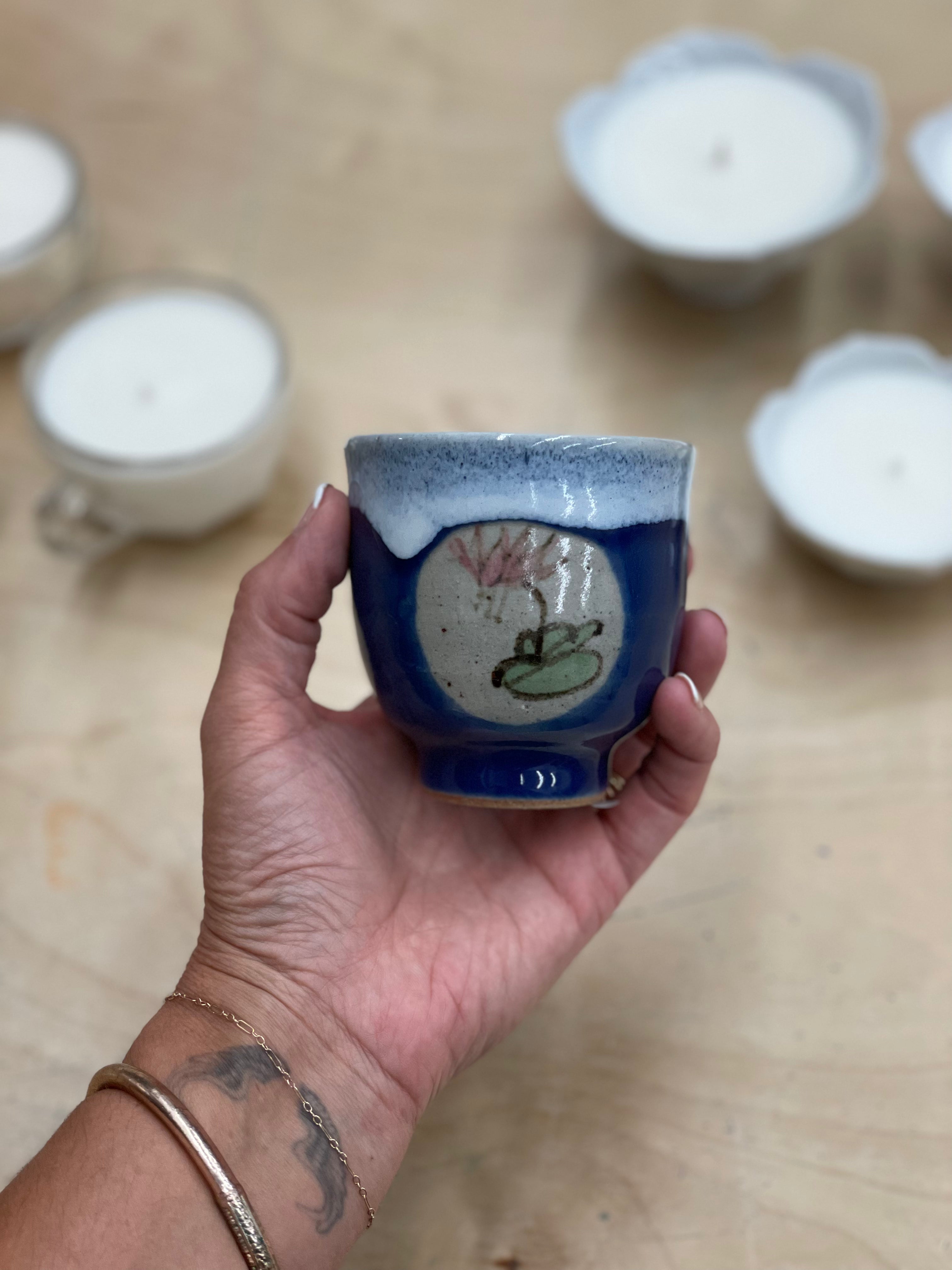 Yunomi Japanese Teacup Candle