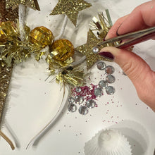 Load image into Gallery viewer, DEC 29th IN-PERSON - Sparkle into the New Year: DIY Headband Workshop with Camp Disco