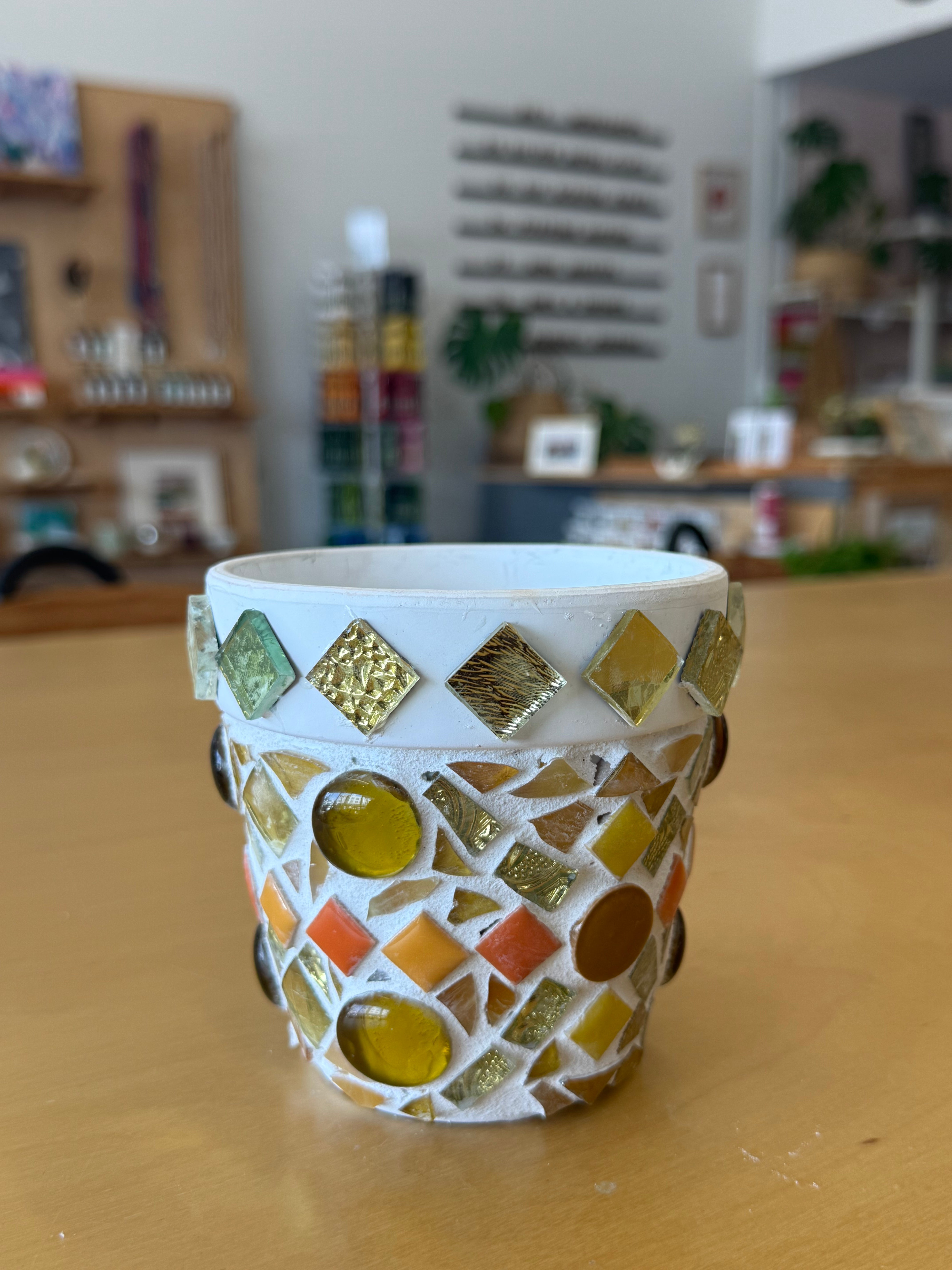 AUG 9th - Mosaic Pots
