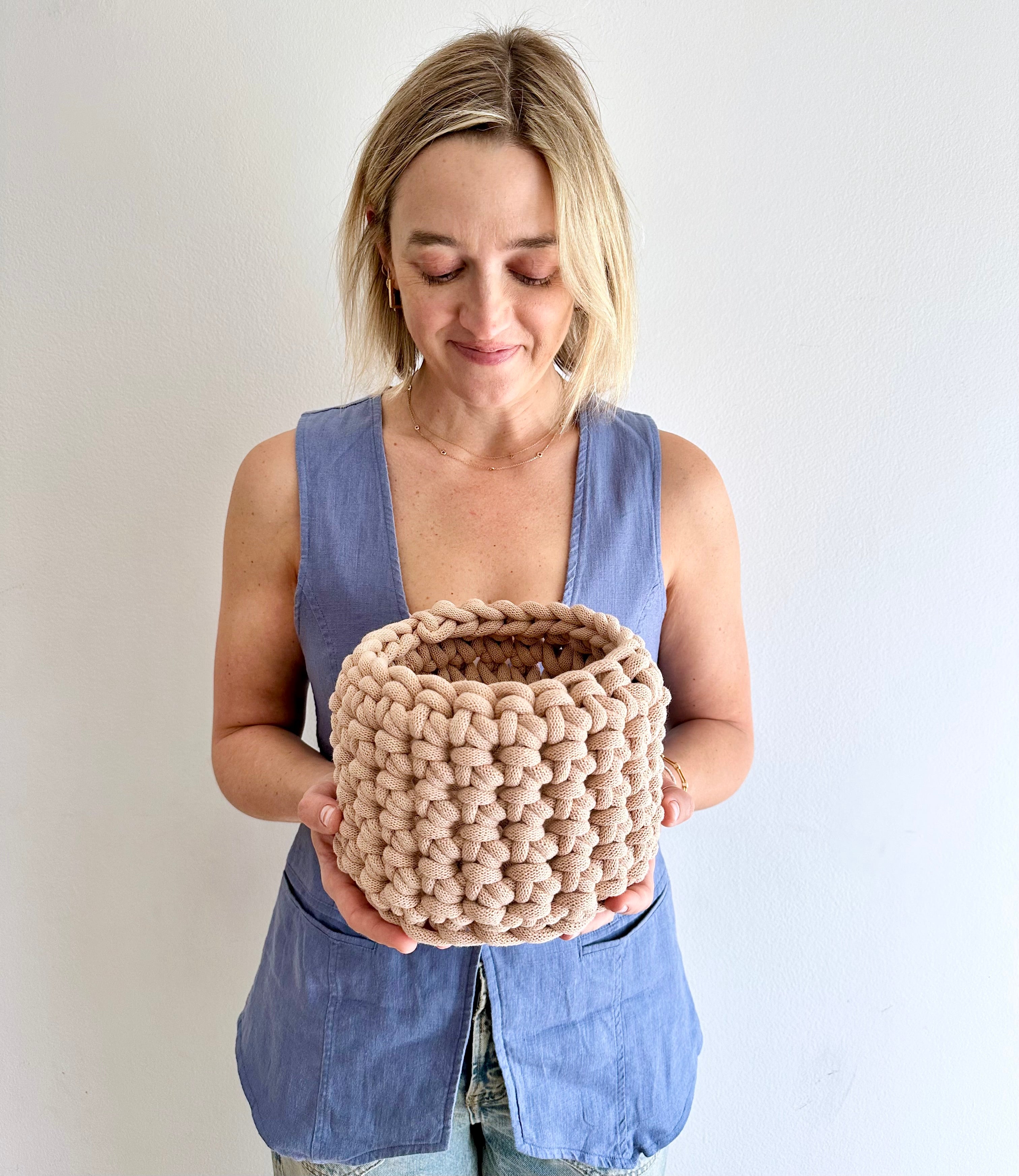 APR 13th IN-PERSON - Crochet Basket Workshop with Meg Spitzer