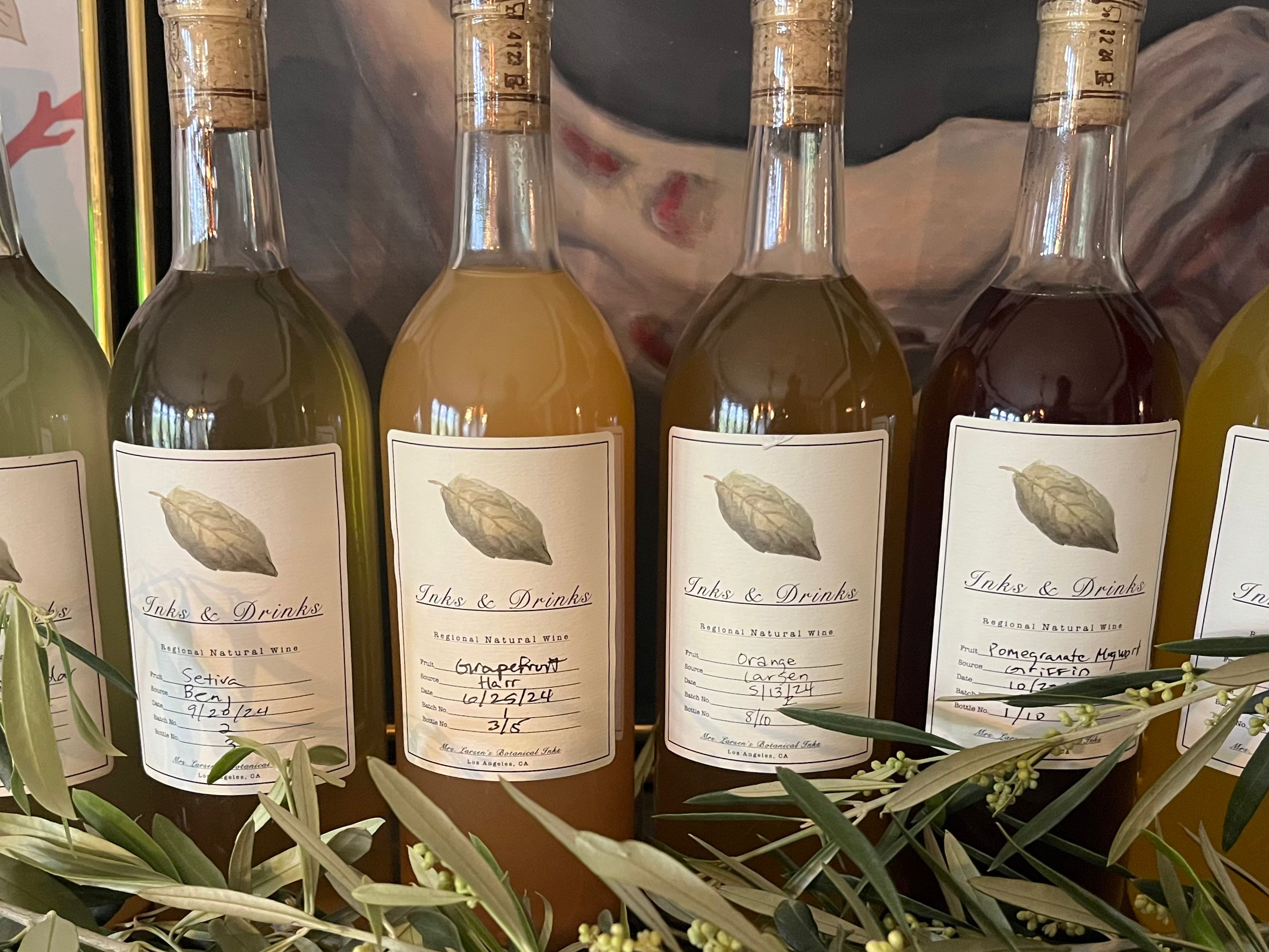 JUN 21st - INKS + DRINKS - Foraged Fruit Wines