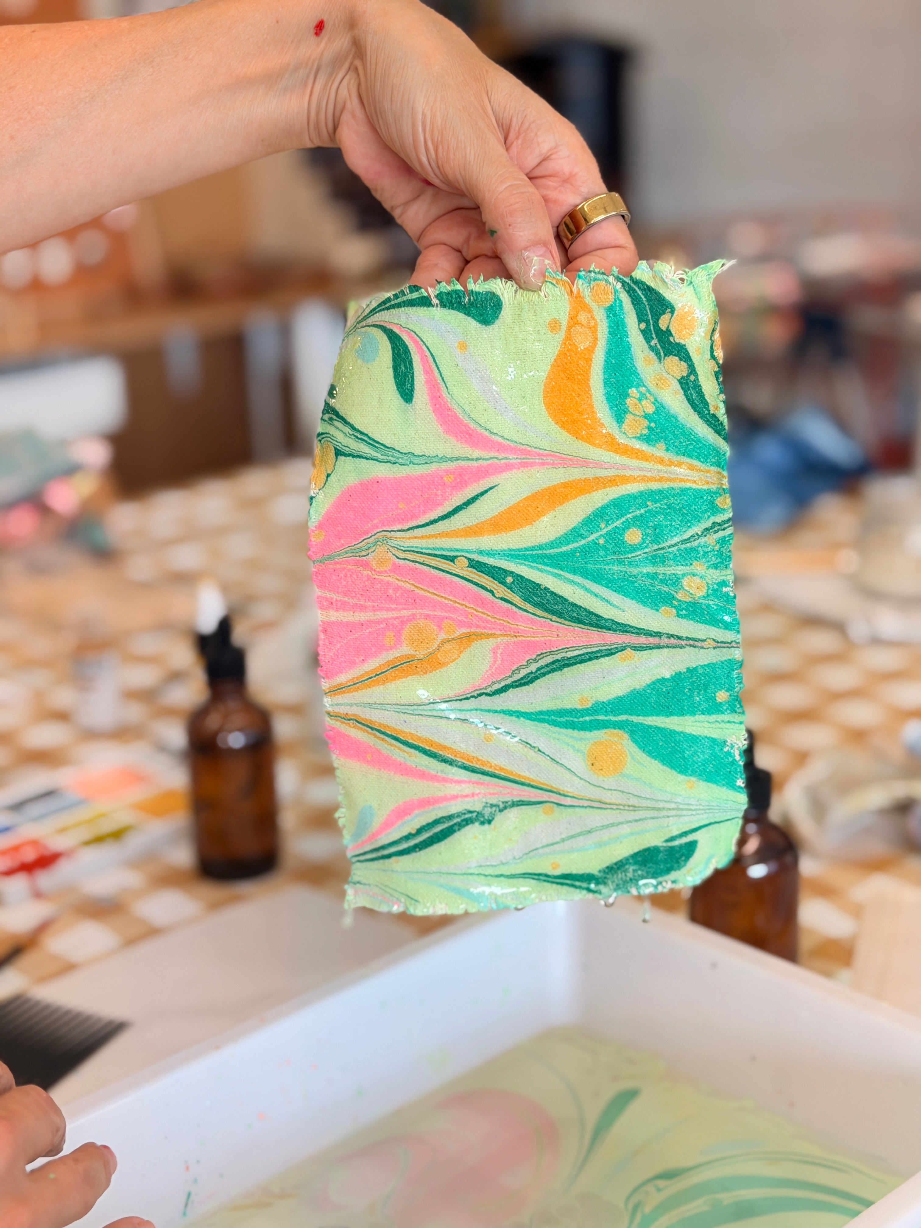 NOV 17th - Marbling: A Study in Color