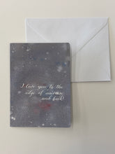 Load image into Gallery viewer, 4x6 Watercolor + Calligraphy Cards by A Wish Crafted