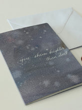 Load image into Gallery viewer, 4x6 Watercolor + Calligraphy Cards by A Wish Crafted