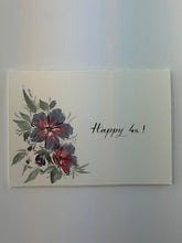 Load image into Gallery viewer, 5x7 Watercolor Florals + Calligraphy Cards by A Wish Crafted
