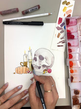 Load image into Gallery viewer, OCT 23rd IN-PERSON - Spooky Sketching &amp; Freaky Facts with Annie Brown