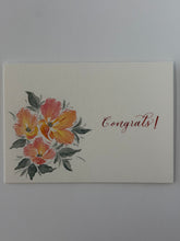 Load image into Gallery viewer, 5x7 Watercolor Florals + Calligraphy Cards by A Wish Crafted