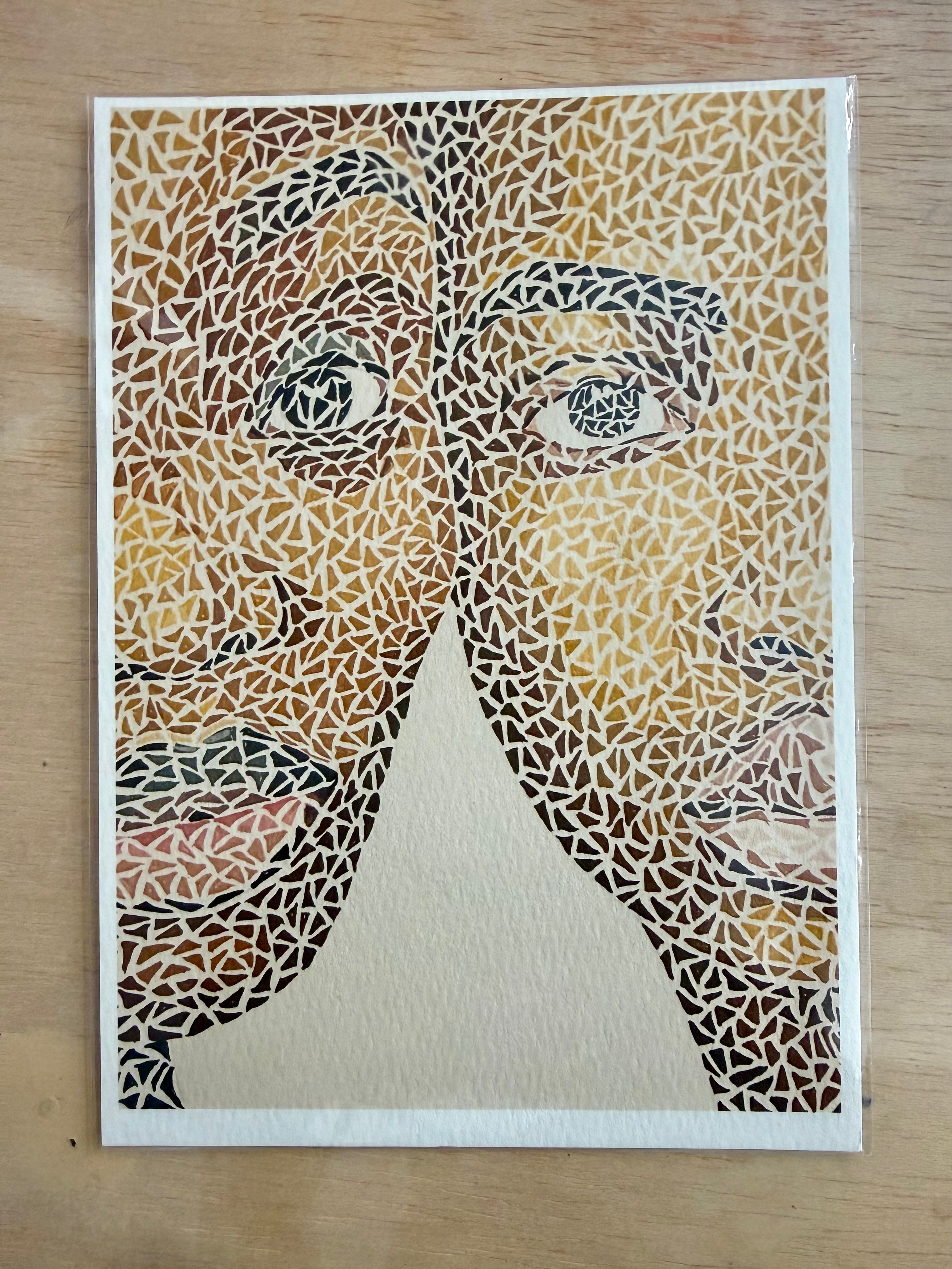 Split Decision 5x7 Art Print