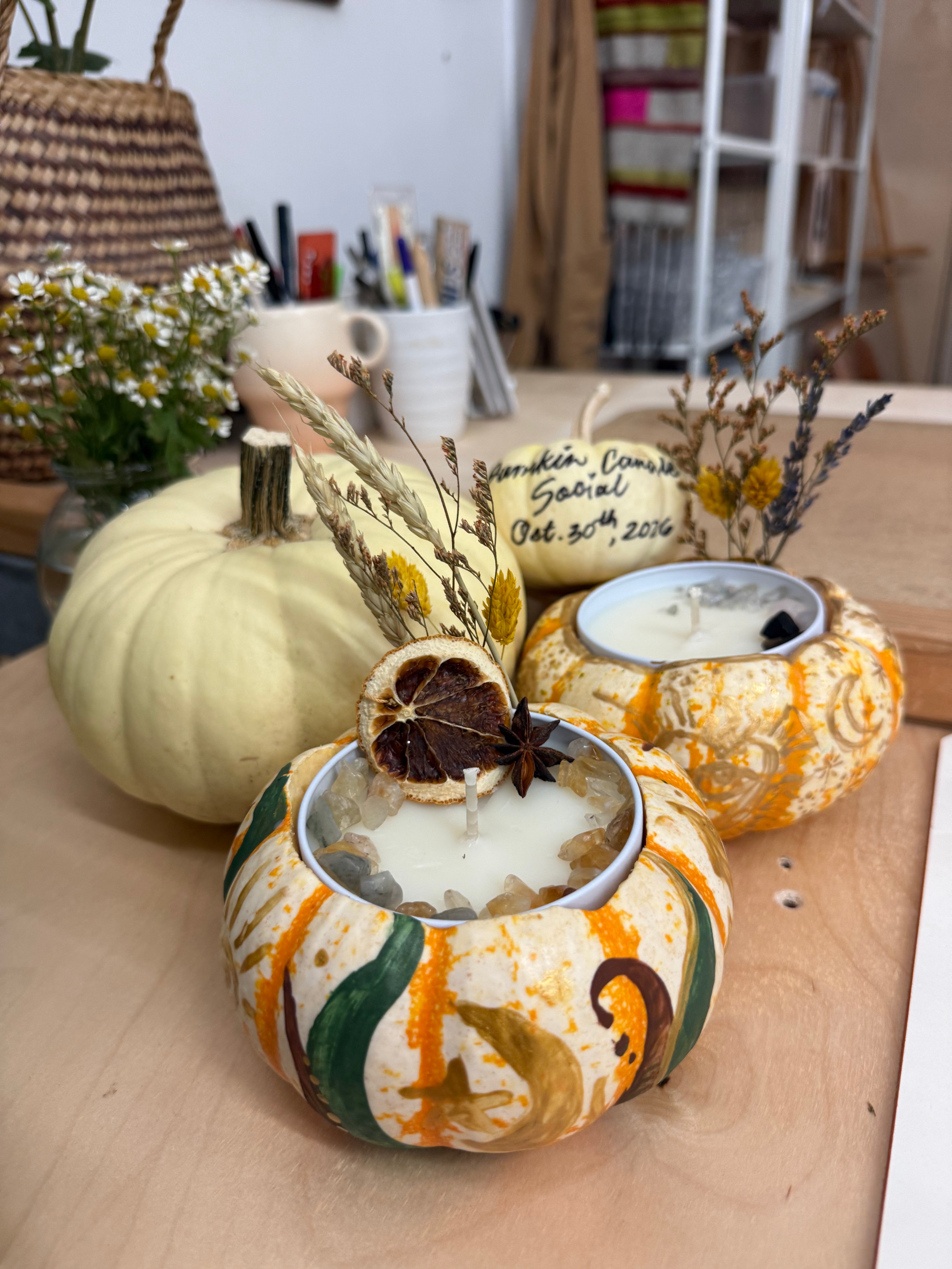 OCT 30th - Pumpkin Candle Social