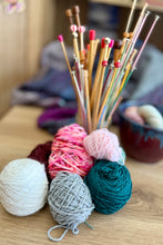 Load image into Gallery viewer, AUG 16th + 23rd - Knitting Fundamentals: Create Your First Coaster (2-Part Workshop)
