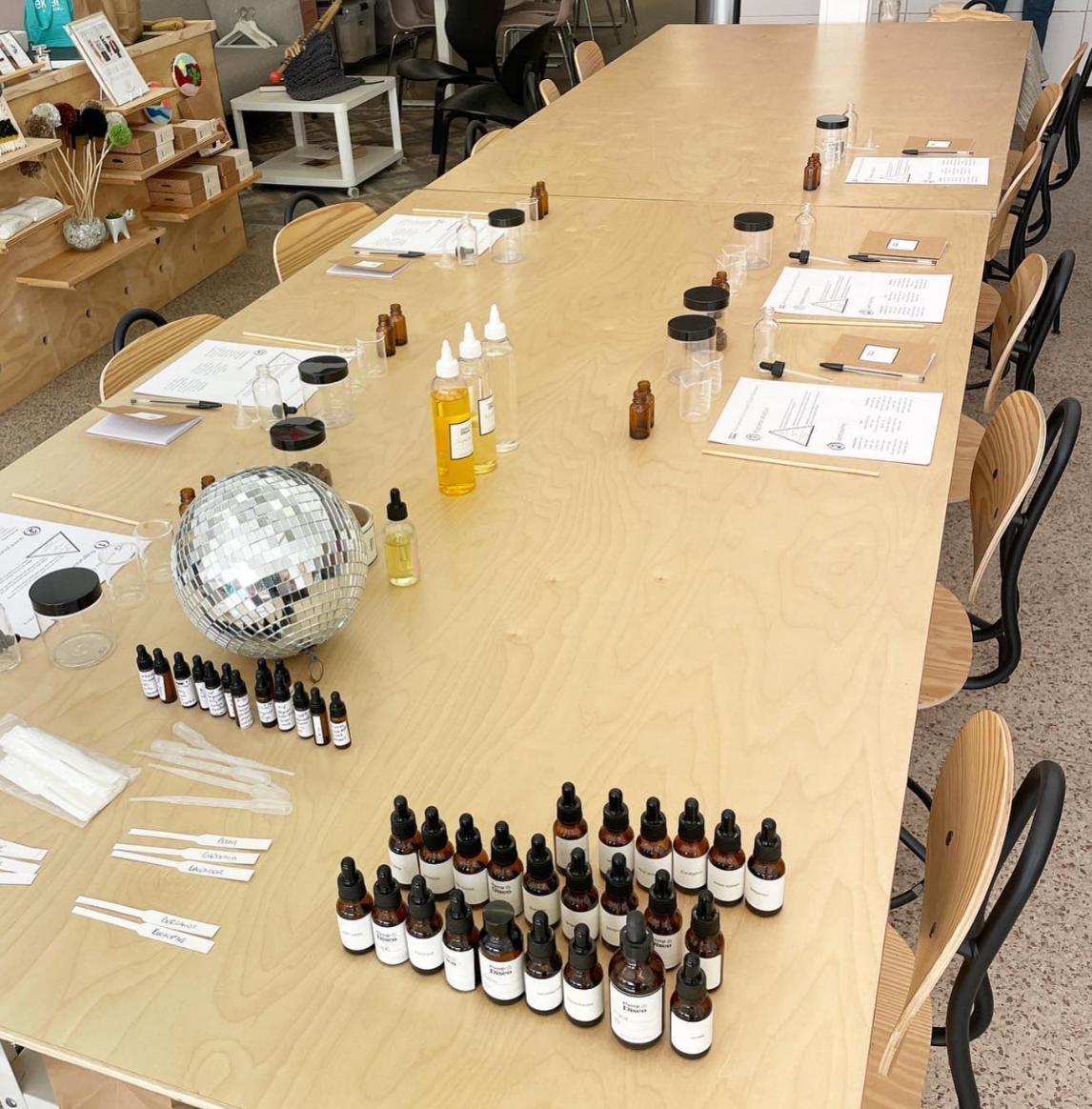 MAR 20th IN-PERSON - Perfume Making in Vintage Vessels (Semi-Private Workshop) with Camp Disco