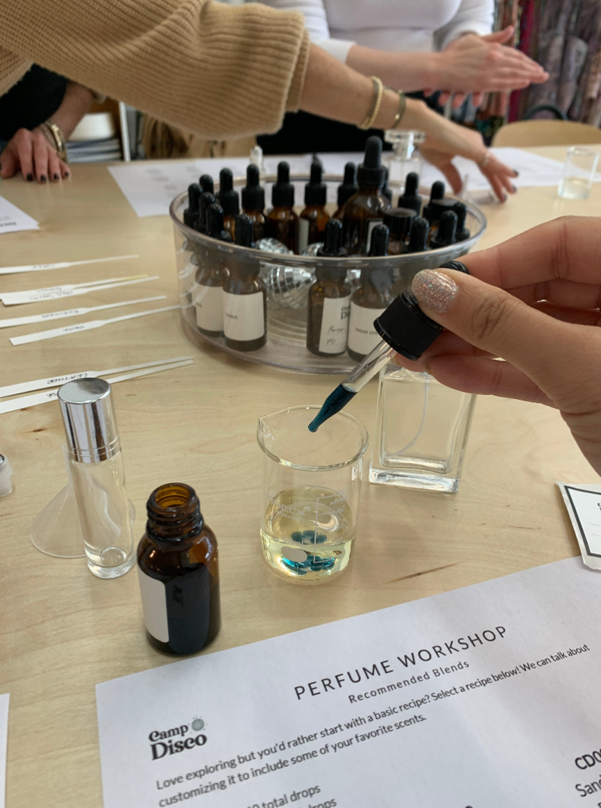 MAR 20th IN-PERSON - Perfume Making in Vintage Vessels (Semi-Private Workshop) with Camp Disco