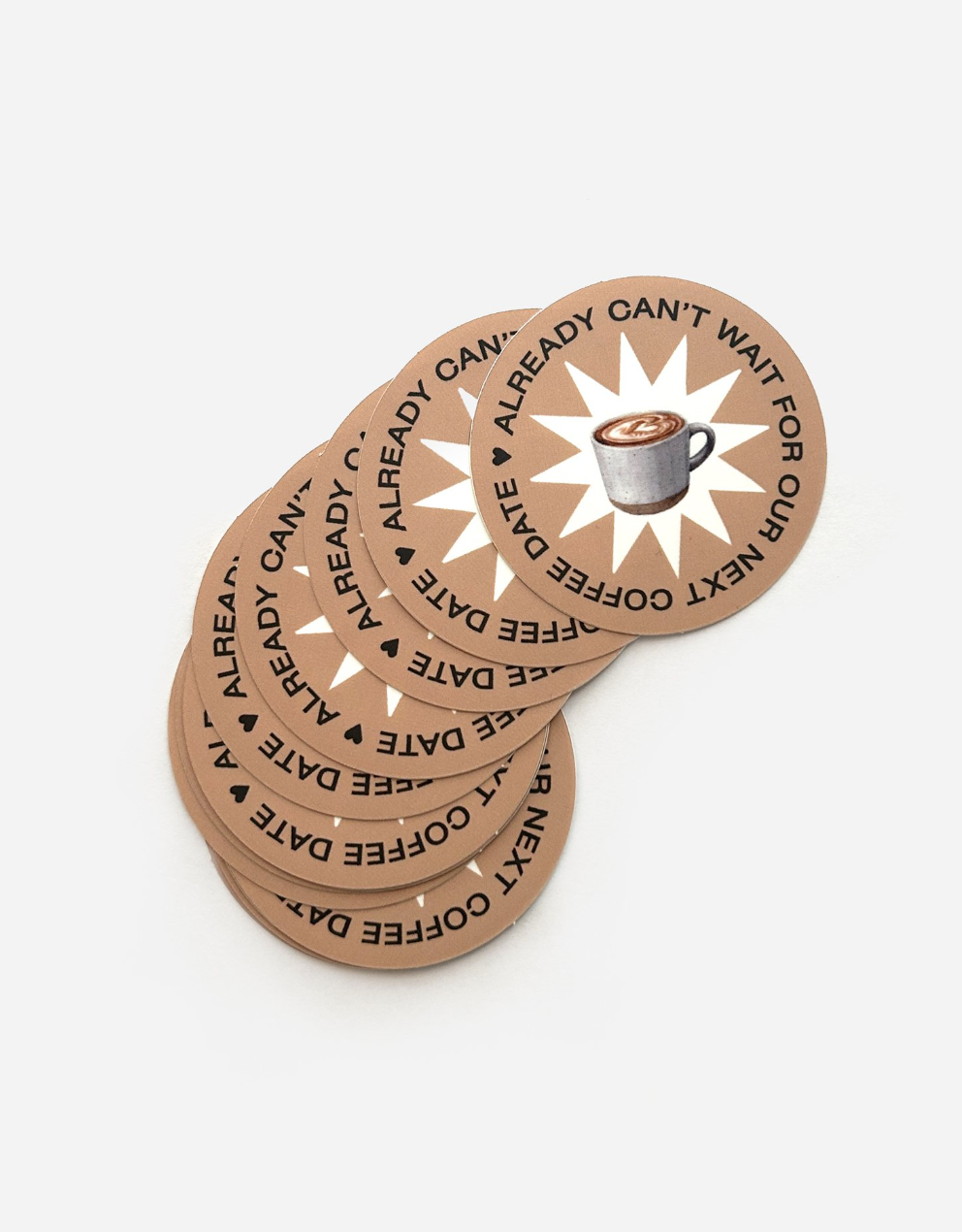 Our Next Coffee Date Sticker