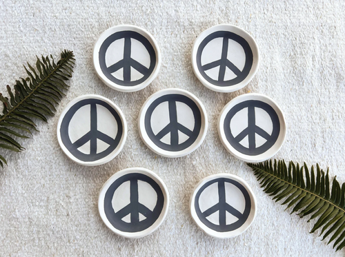 Ceramic Peace Ring Dish By Paola Parsons