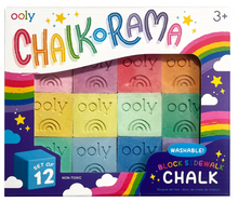 Load image into Gallery viewer, Chalk-O-Rama Sidewalk Chalk - Set of 12