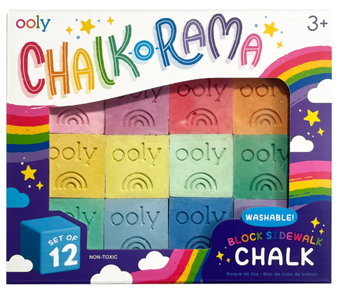 Chalk-O-Rama Sidewalk Chalk - Set of 12