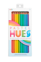 Load image into Gallery viewer, Soft-Hued Colored Pencils - Set of 12