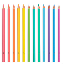 Load image into Gallery viewer, Soft-Hued Colored Pencils - Set of 12