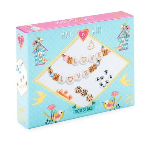 Made with You & Me Kid's  Love Letters Jewelry Kit