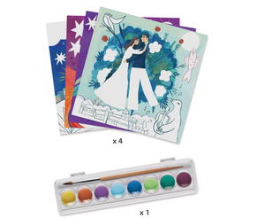 Inspired by Marc Chagall Gouache Paint kit