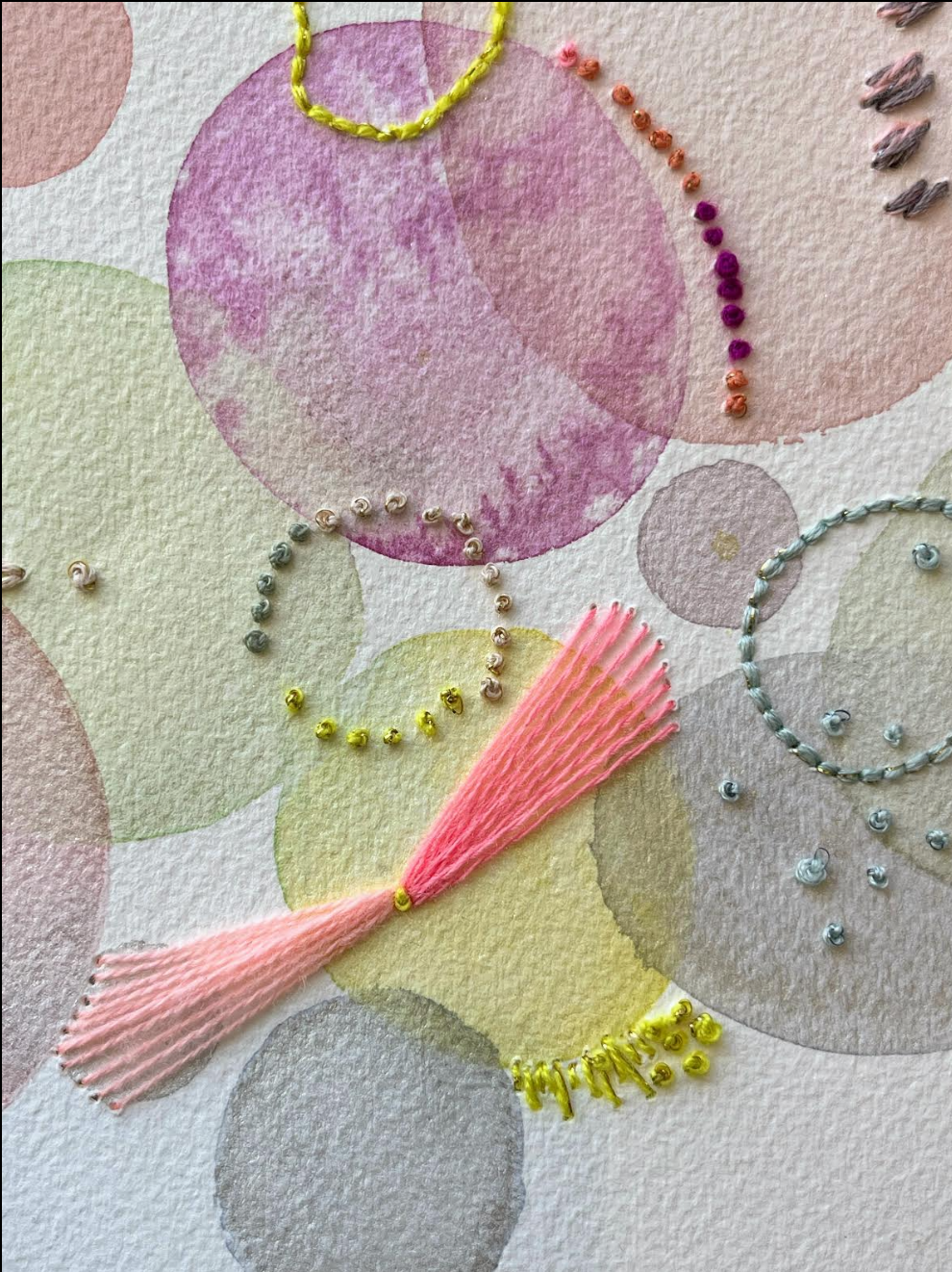 APR 25th IN-PERSON - Paint & Stitch with Mirina Moloney