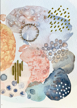 Load image into Gallery viewer, NOV 10th IN-PERSON - Paint &amp; Stitch on Paper with Mirina Moloney