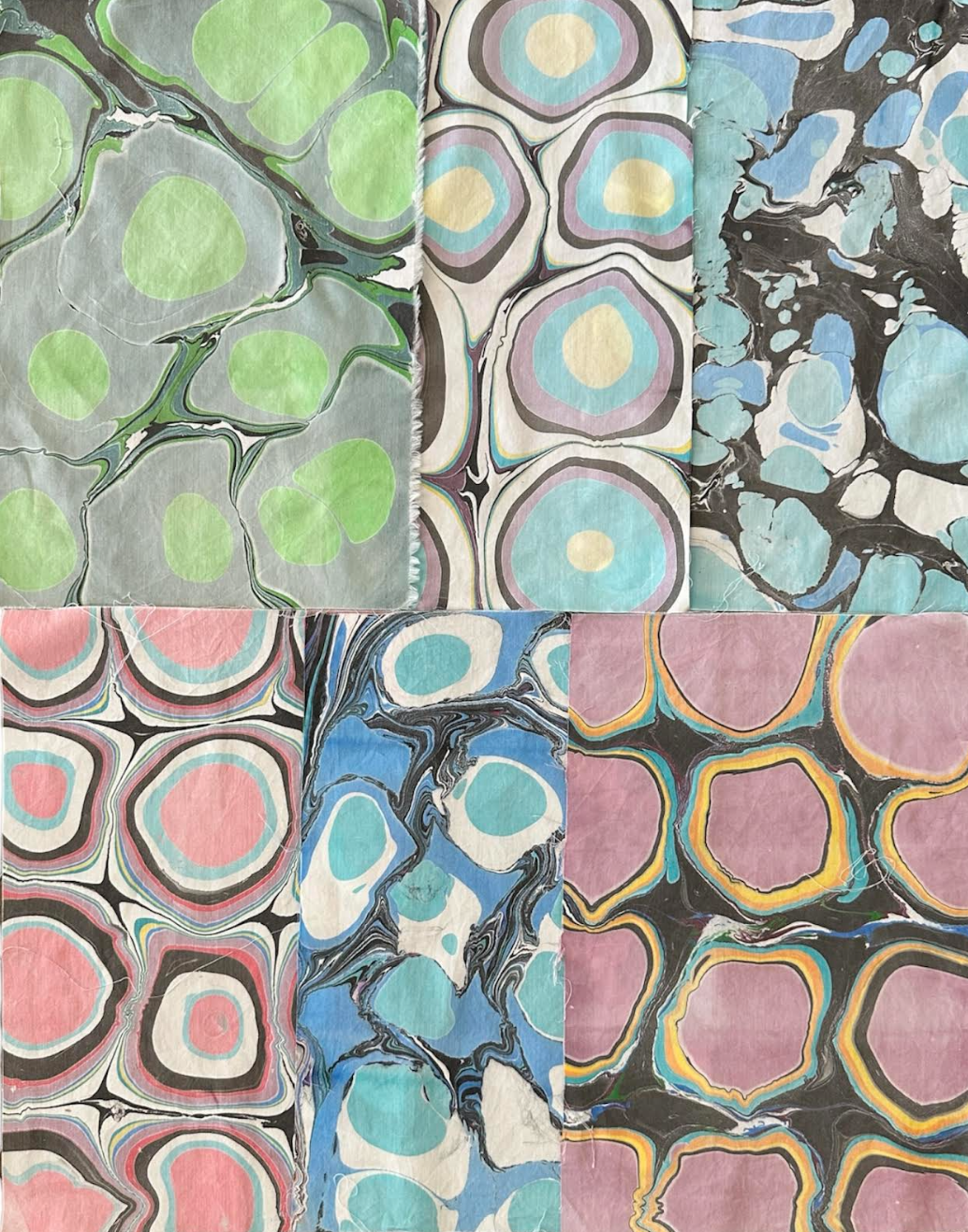 JUL 28th IN-PERSON - Intro to Marbling with Thunder Textile