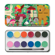 Load image into Gallery viewer, Watercolor Paint Tin: Woodland