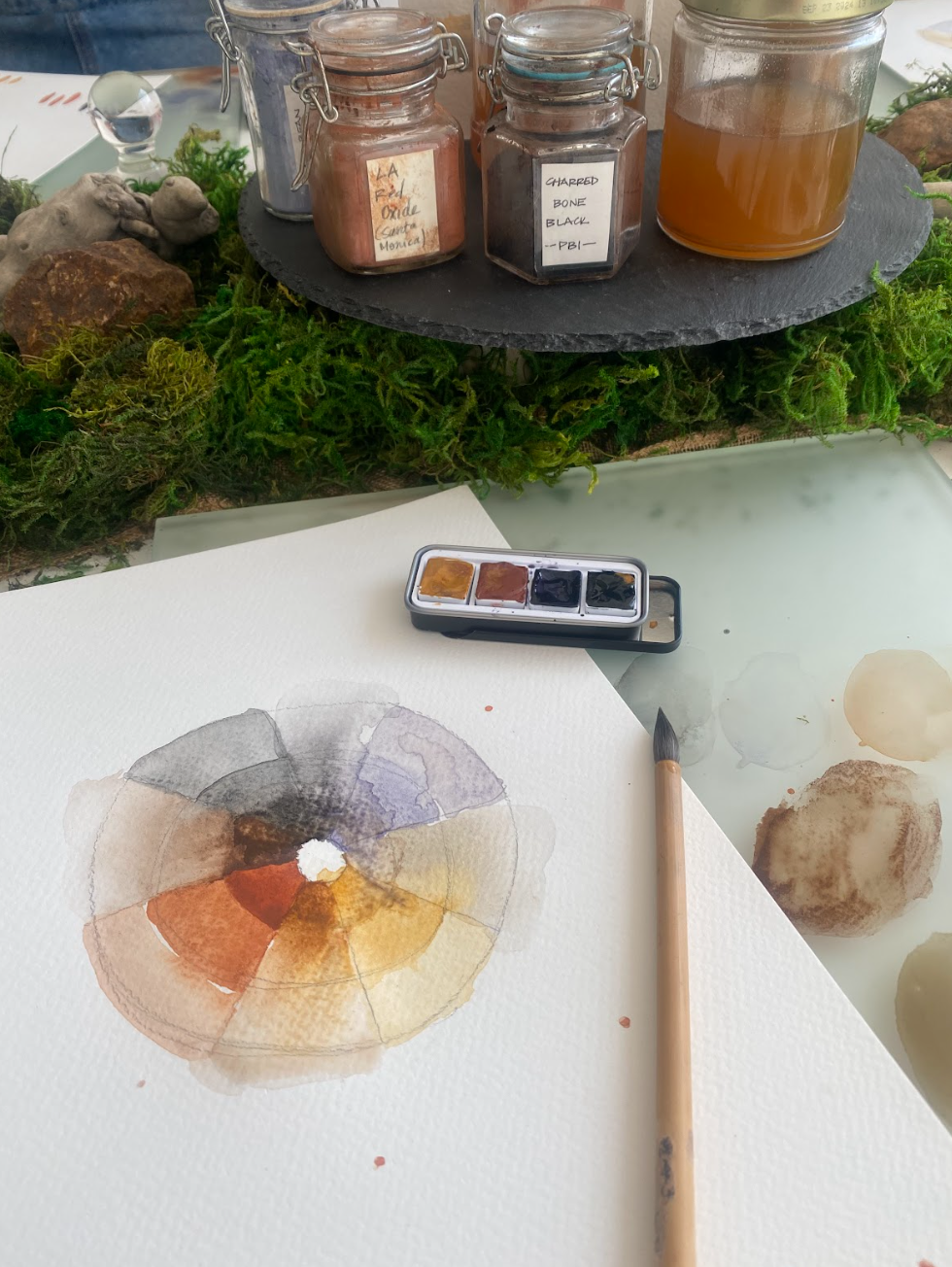 NOV 2nd IN-PERSON - Natural Paint Making with Julia Godoy