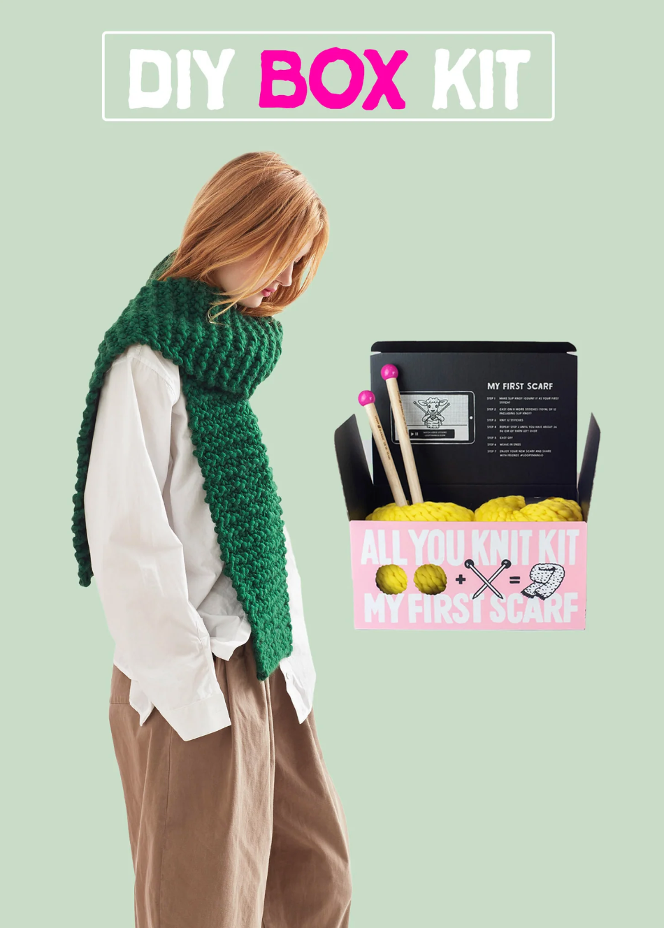 All You Knit Kit - Scarf