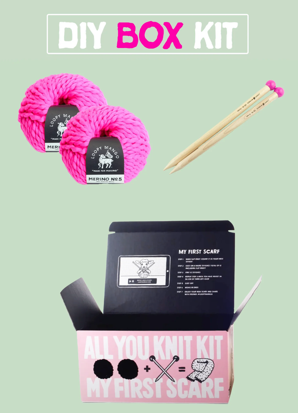 All You Knit Kit - Scarf