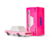 Load image into Gallery viewer, CandyCar Wooden Pink Sedan