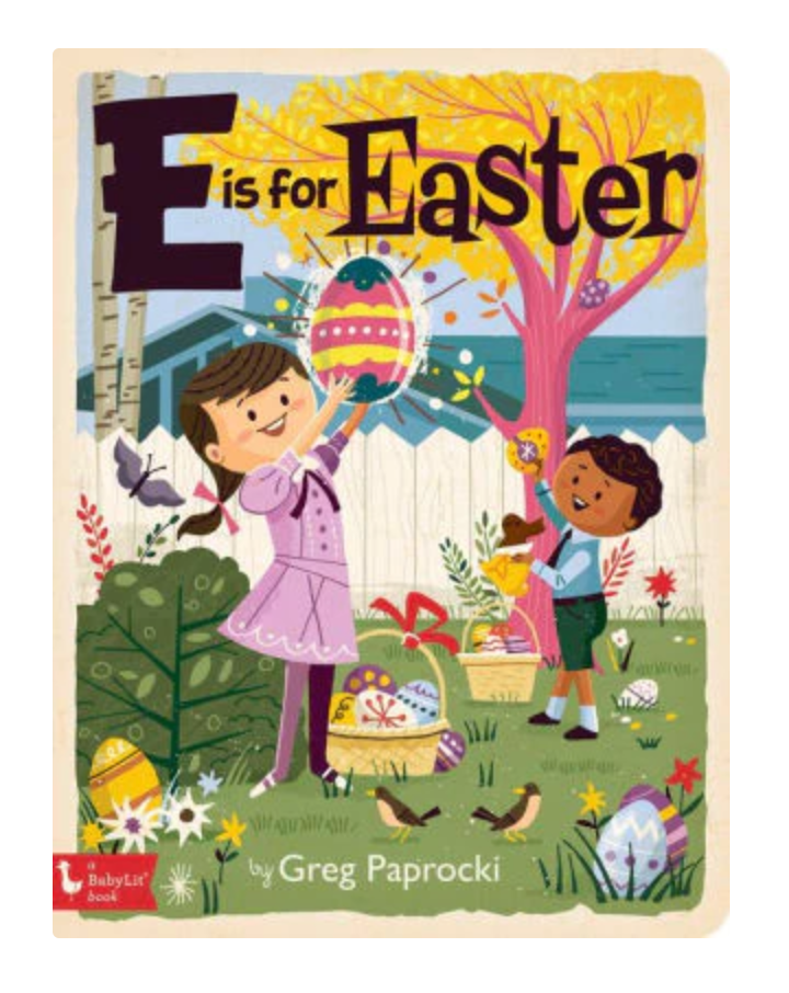 E is for Easter Book