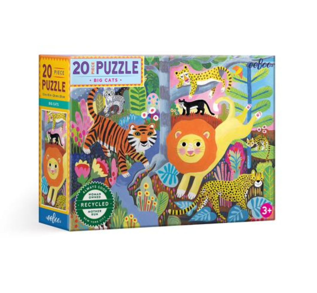 Big Cats Puzzle (20 Pieces)